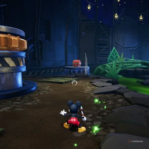 Every Pin And Where To Find Them In Epic Mickey: Rebrushed 10 Mickey finds Bronze Pin no 2 in Disney Epic Mickey - Rebrushed