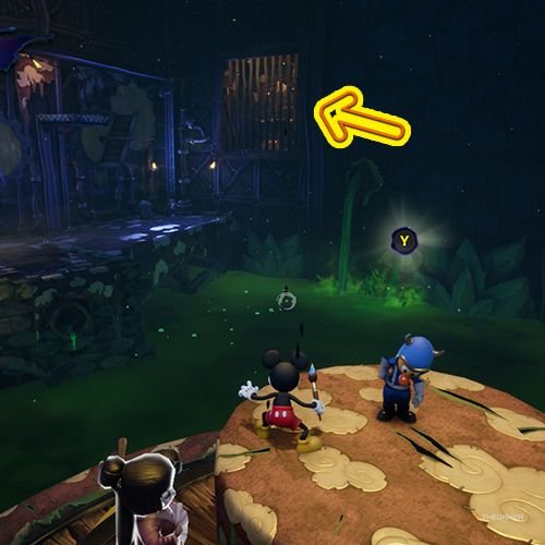 Every Pin And Where To Find Them In Epic Mickey: Rebrushed 14 Mickey finds Gold Pin no 2 in Disney Epic Mickey - Rebrushed