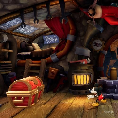 Every Pin And Where To Find Them In Epic Mickey: Rebrushed 18 Mickey finds Bronze Pin No 4 in Disney Epic Mickey - Rebrushed
