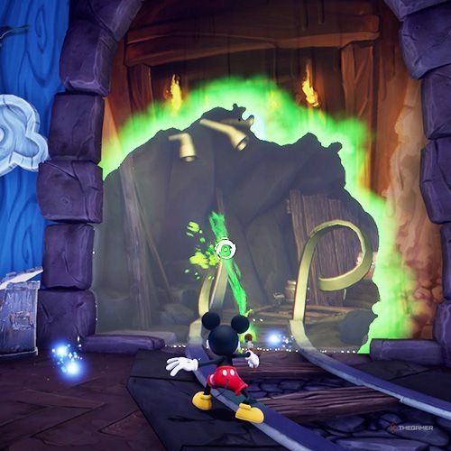 Every Pin And Where To Find Them In Epic Mickey: Rebrushed 28 Mickey finds Sİlver Pin no 4 in Disney Epic Mickey - Rebrushed