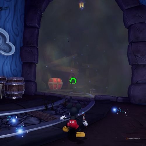 Every Pin And Where To Find Them In Epic Mickey: Rebrushed 26 Mickey finds Gold Pin no 3 in Disney Epic Mickey - Rebrushed
