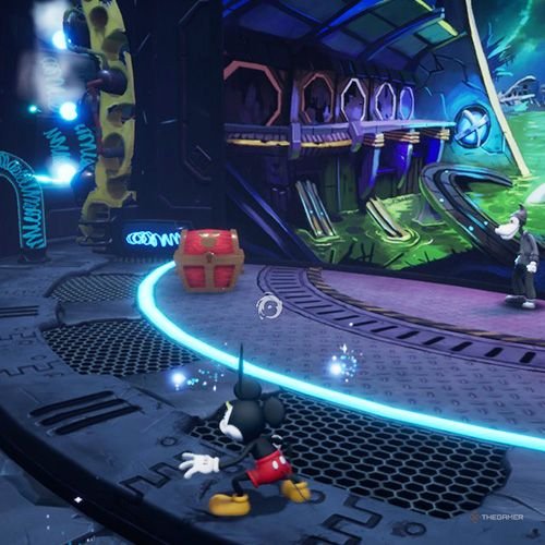 Every Pin And Where To Find Them In Epic Mickey: Rebrushed 76 Mickey finds Power Gold Pin no 7 in Disney Epic Mickey - Rebrushed