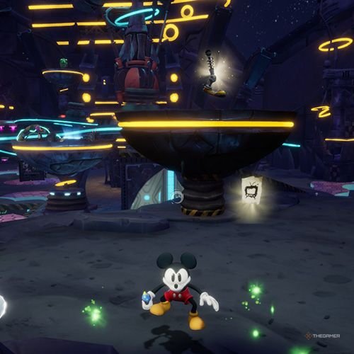 Every Pin And Where To Find Them In Epic Mickey: Rebrushed 78 Mickey finds the second Animatronic Goofy part in Disney Epic Mickey - Rebrushed