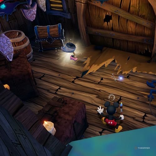 Every Pin And Where To Find Them In Epic Mickey: Rebrushed 110 Mickey finds the first part of Animatronic Daisy in Disney Epic Mickey - Rebrushed