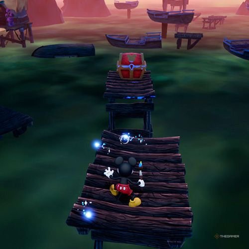 Every Pin And Where To Find Them In Epic Mickey: Rebrushed 116 Mickey finds the Bronze Pin no 12 in Disney Epic Mickey - Rebrushed