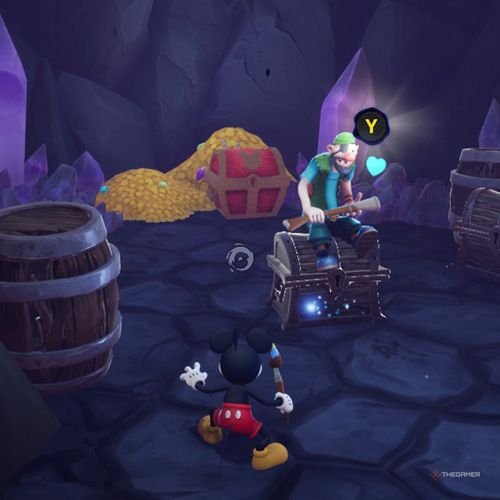 Every Pin And Where To Find Them In Epic Mickey: Rebrushed 126 Mickey finds the Silver Pin no 11 in Disney Epic Mickey - Rebrushed