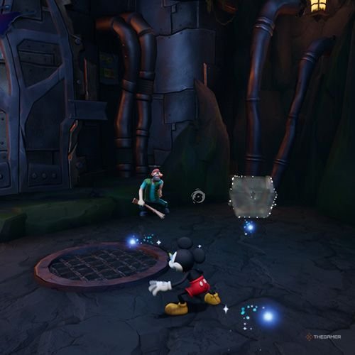 Every Pin And Where To Find Them In Epic Mickey: Rebrushed 134 Mickey finds the Special Pin 22 in Disney Epic Mickey - Rebrushed