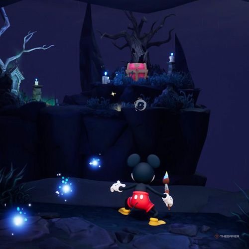 Every Pin And Where To Find Them In Epic Mickey: Rebrushed 162 Mickey finds the Bronze Pin no 15 in Disney Epic Mickey - Rebrushed