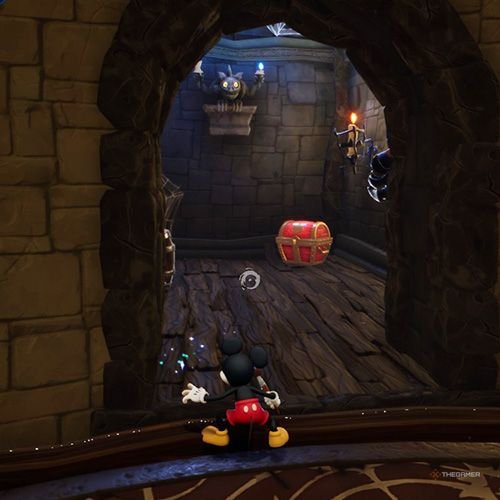Every Pin And Where To Find Them In Epic Mickey: Rebrushed 168 Mickey finds the Gold Pin no 15 in Disney Epic Mickey - Rebrushed
