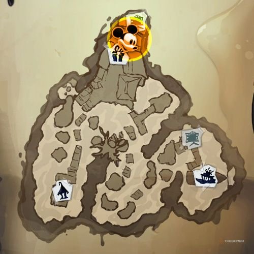 Every Pin And Where To Find Them In Epic Mickey: Rebrushed 189 Mickey finds the last part of Animatronic Donald Part in Disney Epic Mickey - Rebrushed