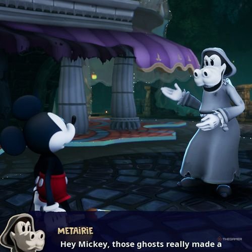 Every Pin And Where To Find Them In Epic Mickey: Rebrushed 198 Mickey finds the Silver Pin no 17 in Disney Epic Mickey - Rebrushed
