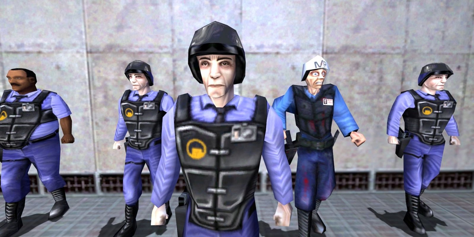 several different NPC skins from half life