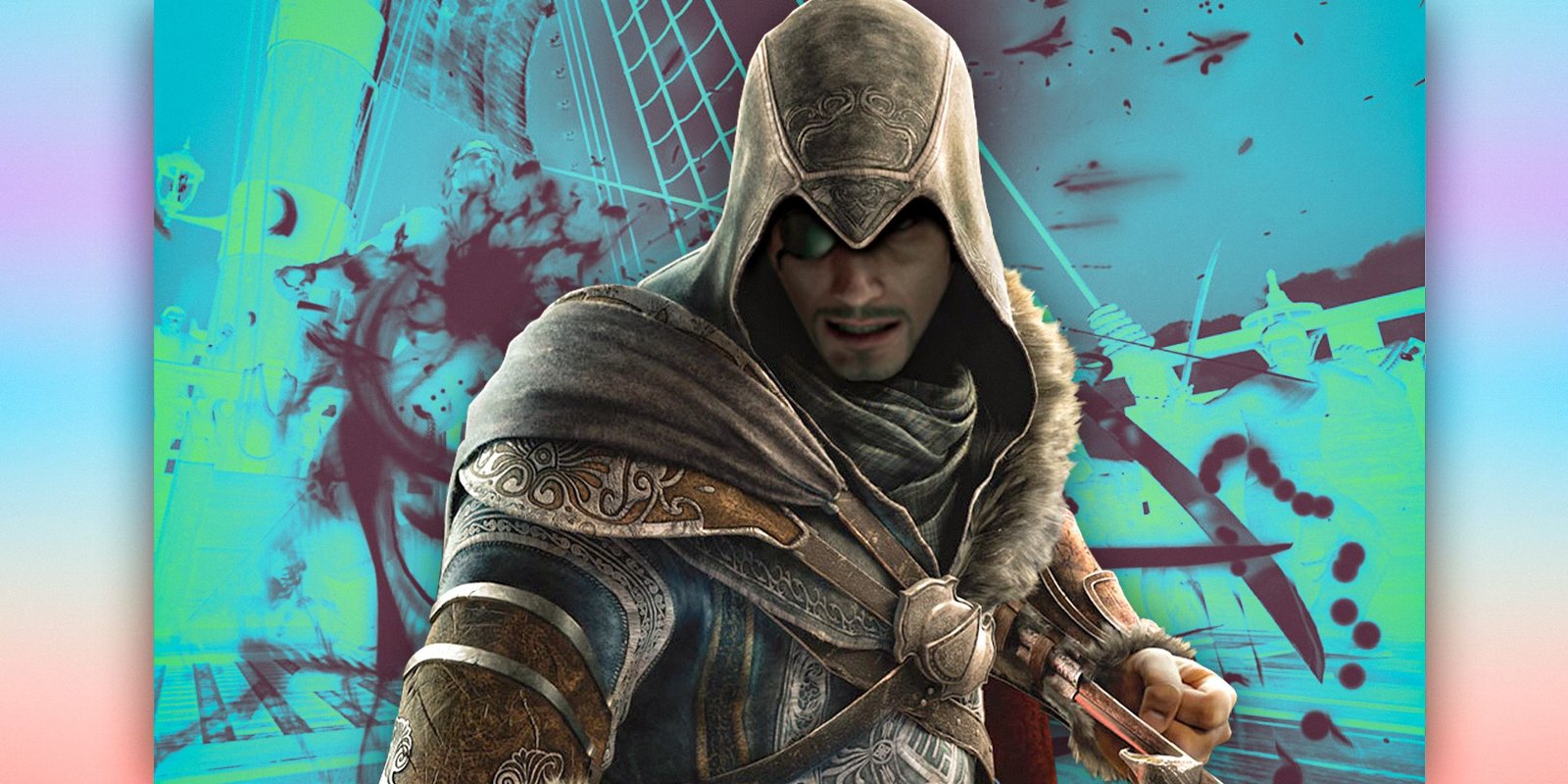 Kill the Justice League's Lawless DLC Has Fans Upset 3 Majima from Like a Dragon: Pirate Yakuza in Hawaii in an Assassin's Creed cloak