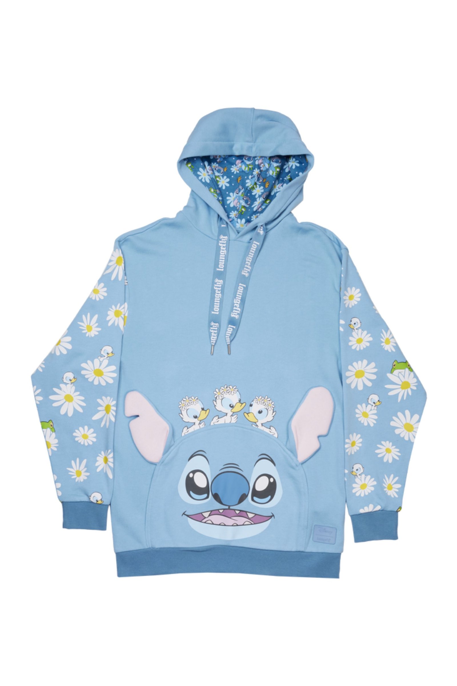 Best Disney Loungefly Hoodies In 2024 3 Disney Stitch Loungefly BlueHoodie