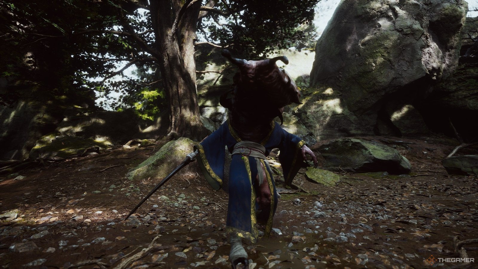 How To Get Every Boss Transformation Skill In Black Myth: Wukong 7 The Destined One Transformed into Worm Guai's Violet Hail in Black Myth: Wukong.