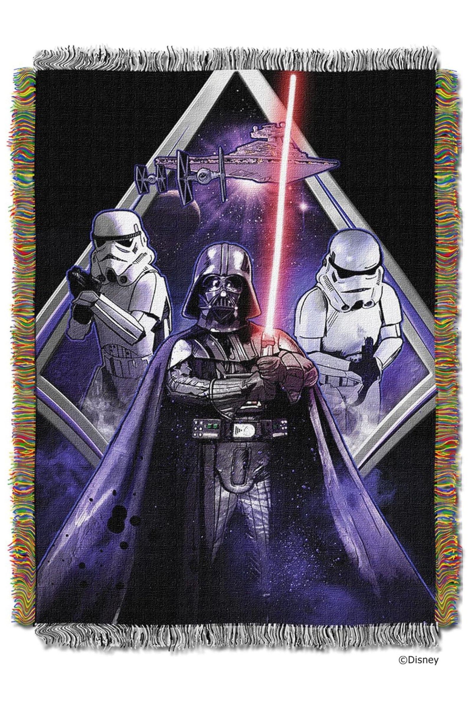 Best Star Wars Throw Blankets In 2024 6 Midnight Vader Tapestry Throw Blanket