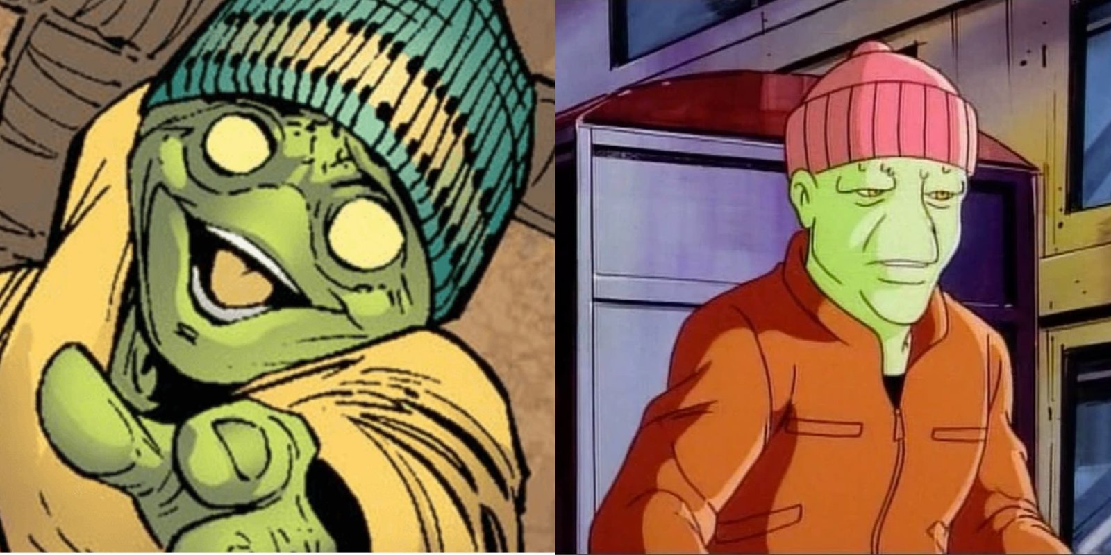 X-Men Leech as he appears in comics and animates series