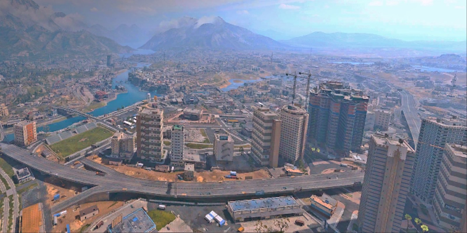 Best Rifles In CoD Warzone 1 Urzikstan landscape picture in Call of Duty Warzone