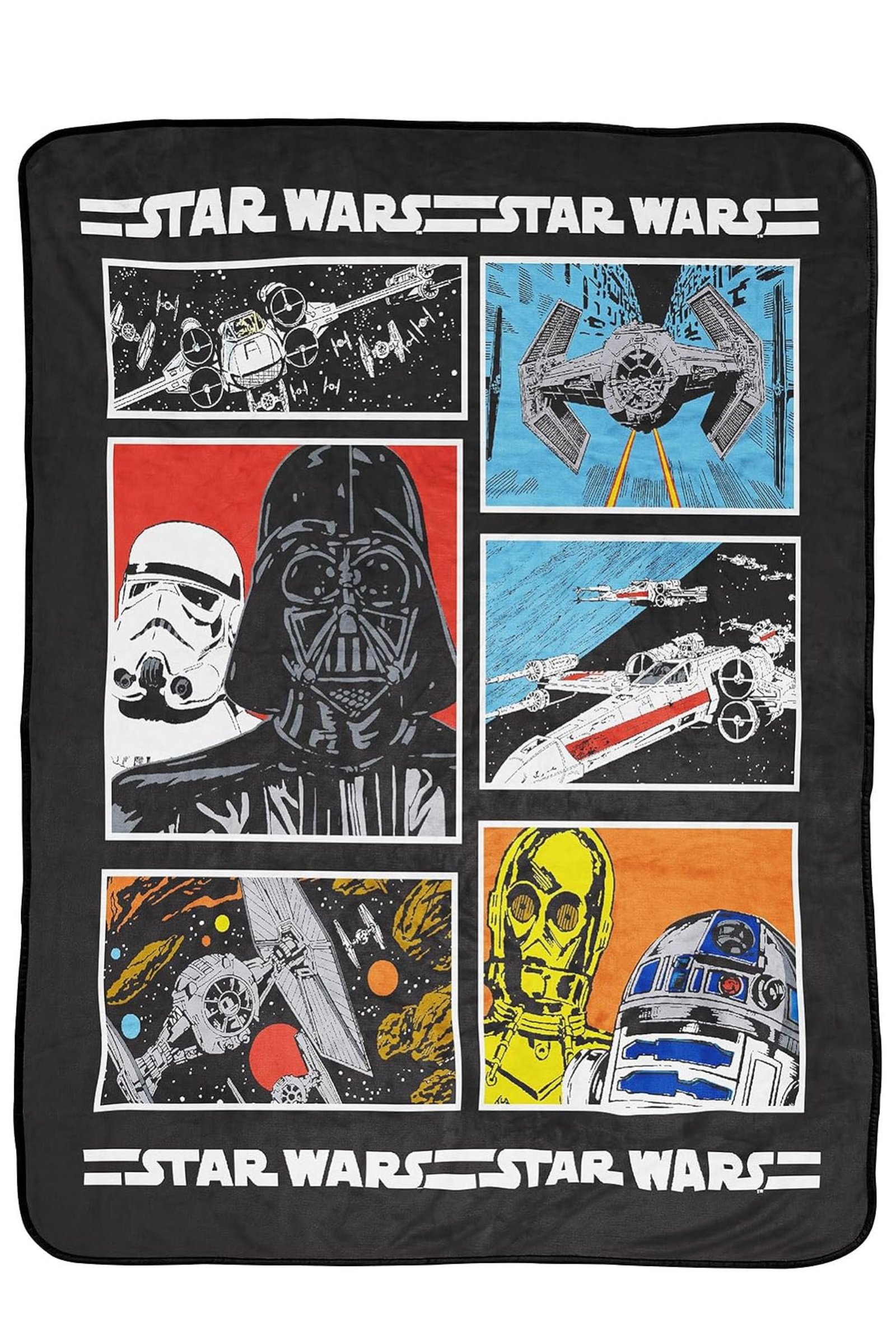 Best Star Wars Throw Blankets In 2024 1 Star Wars Classic Throw Blanket