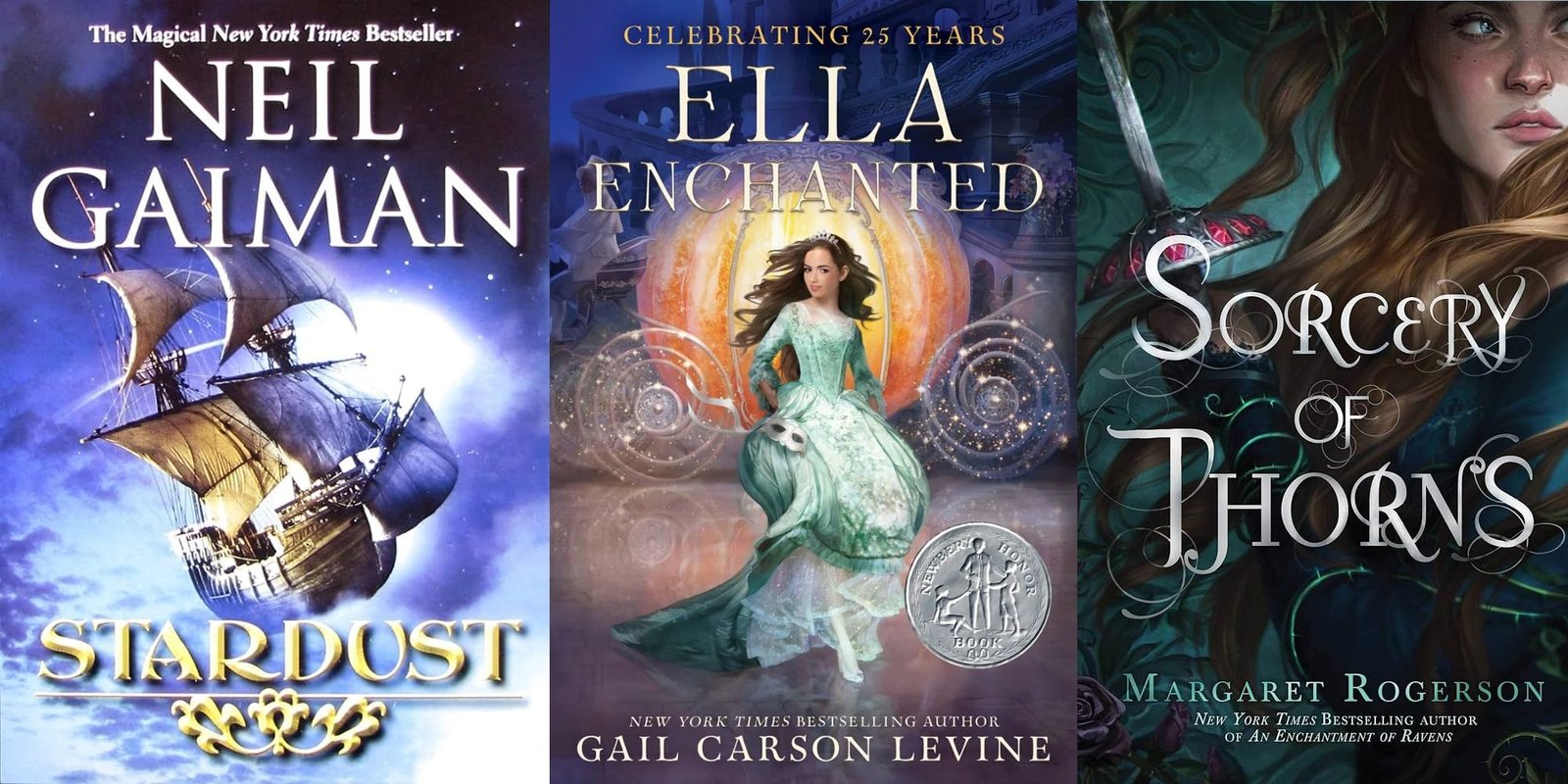 Books For Bridgerton Fans 12 Stardust Ella Enchanted and Sorcery of Thorns