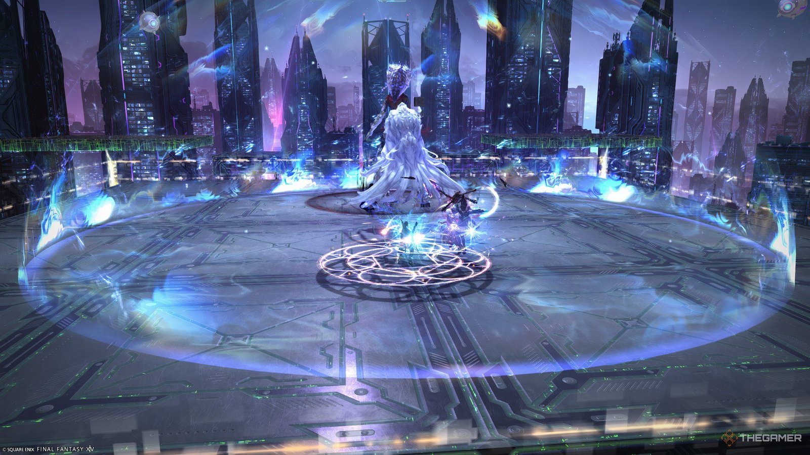 Chrissy Costanza On Bringing ‘Give It All’ To Life For The Arcadion 2 Players fighting Wicked Thunder in Final Fantasy 14 Dawntrail.
