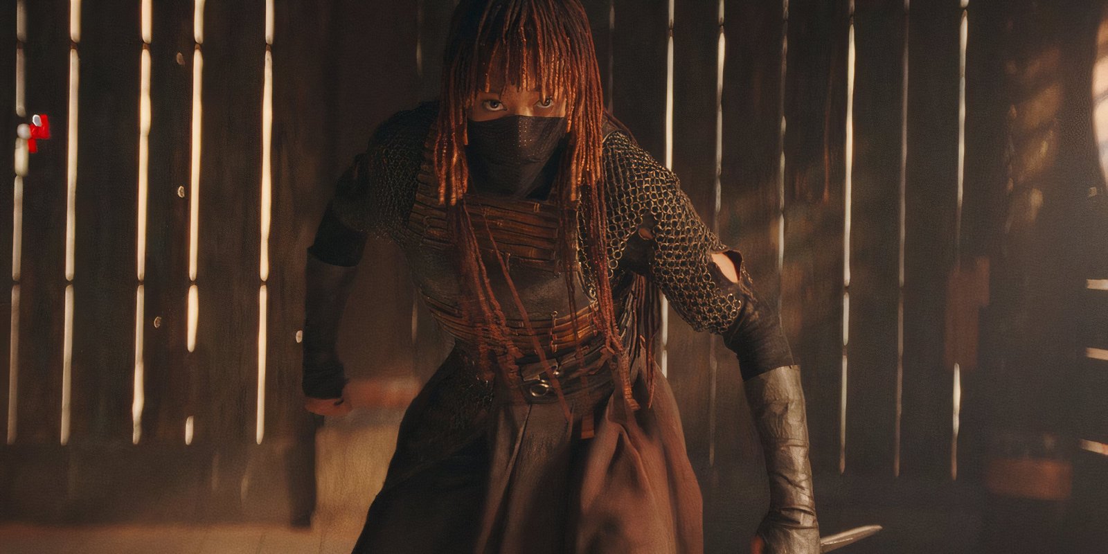 Could Fallout Be The First Video Game Adaptation To Win A Major Emmy? 1 Amandla Stenberg with her knife in Star Wars The Acolyte