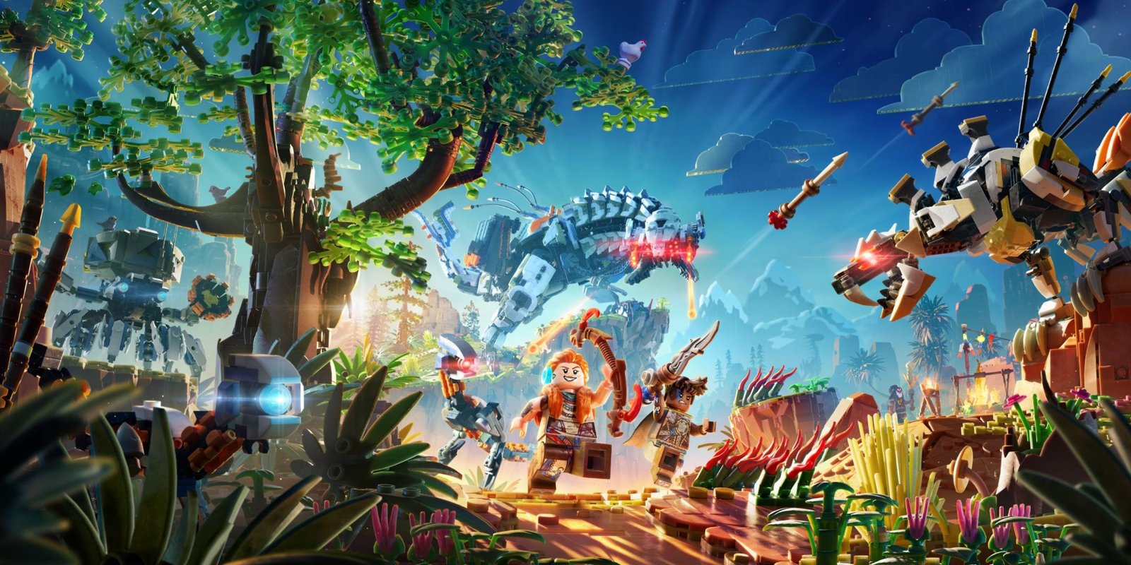 Horizon Zero Dawn Remaster Revealed At State Of Play 1 Lego Horizon Adventures Key Art