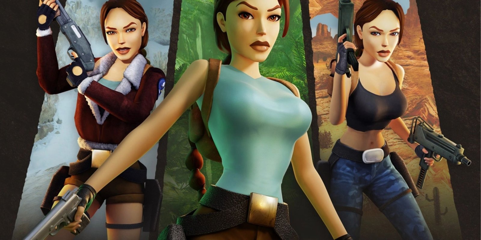 Netflix Tomb Raider Anime Shares First Look At Hayley Atwell's Lara Croft 1 Tomb Raider Remastered Key Art