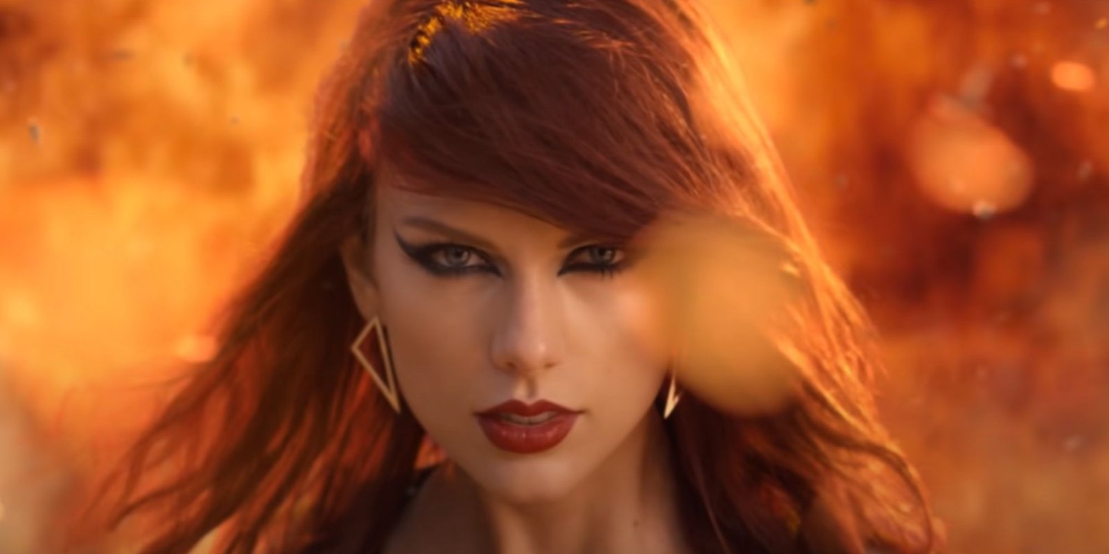 Taylor Swift in the music video, Bad Blood