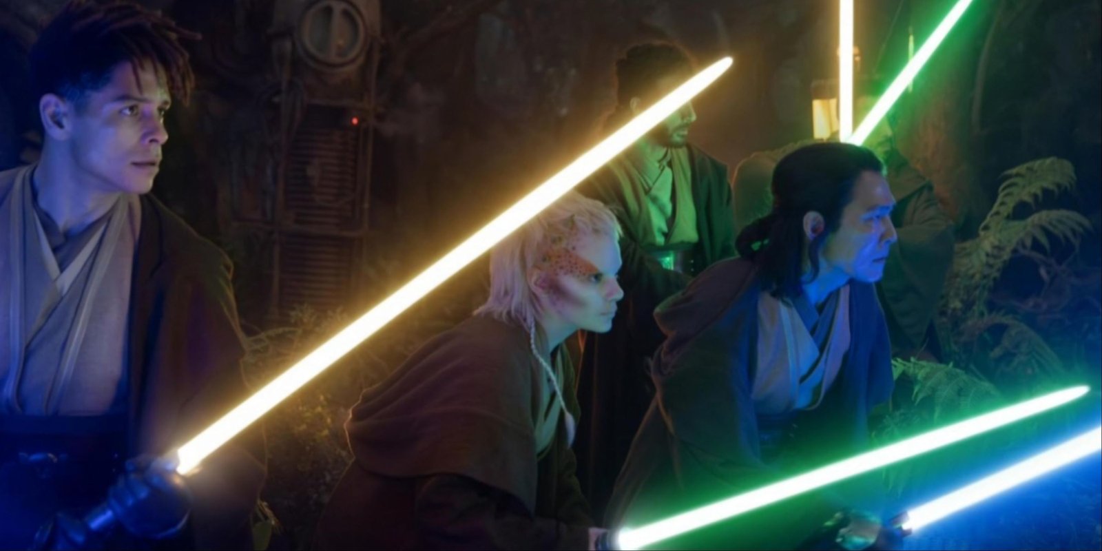 The Acolyte's Cancellation Shows That Star Wars Isn't Interested In Changing 1 Sol And The Other Jedi With Their Lightsabers Drawn Prepared To Attack in Star Wars: The Acolyte.