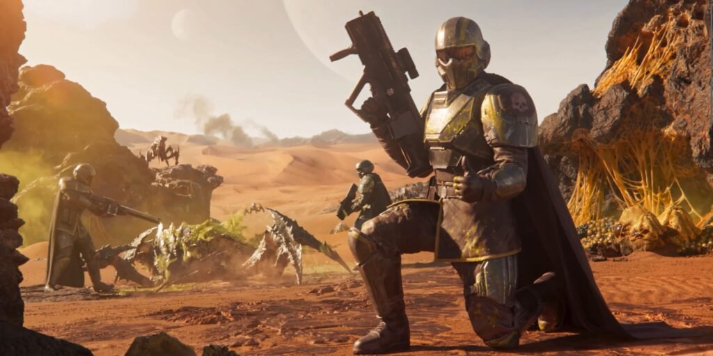 Helldivers 2 Fan Spots Mistake In Intro Cutscene Seven Months From Release