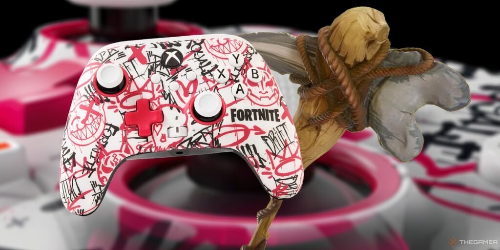 Fortnite's SE PowerA Xbox Controller Comes With A Rare Toothpick Pickaxe