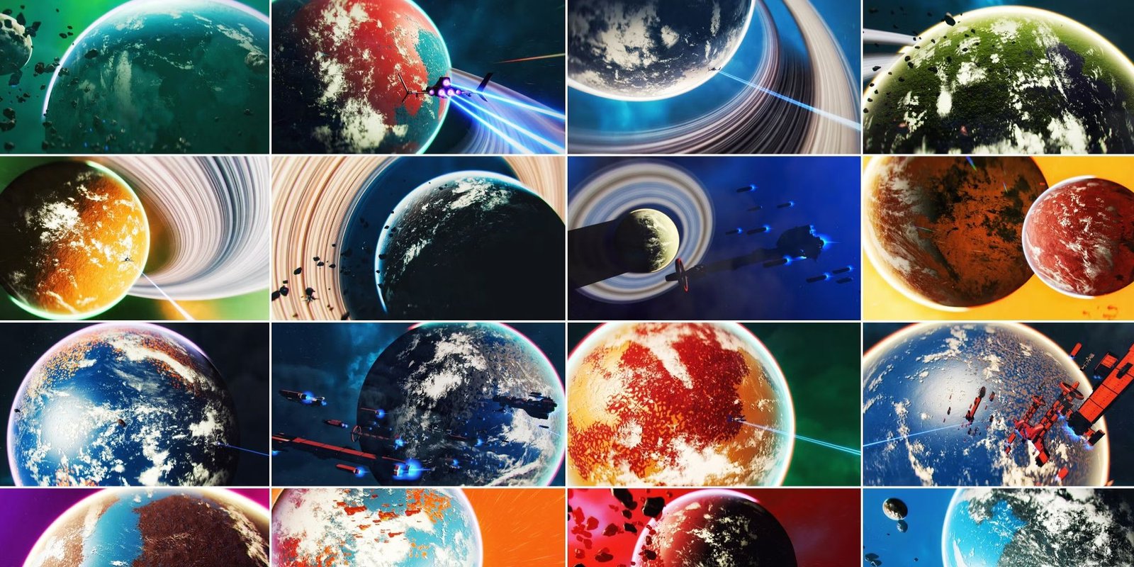 The Best Mods For No Man's Sky 13 No Man's Sky Mod HD Clouds Showing Different Atmospheres.