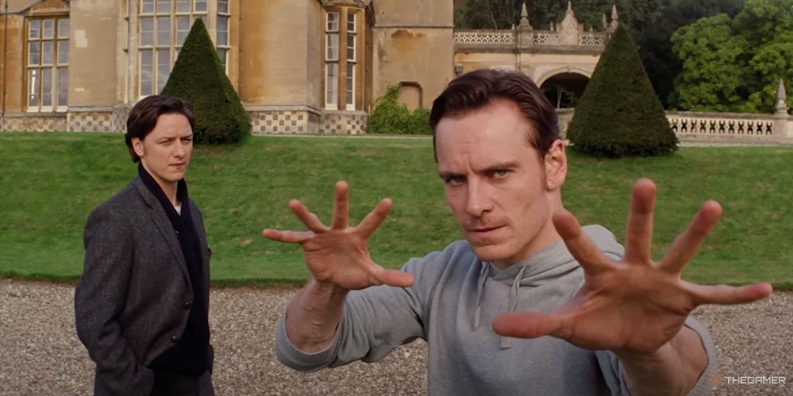 Xavier and Magneto from X-Men: First Class