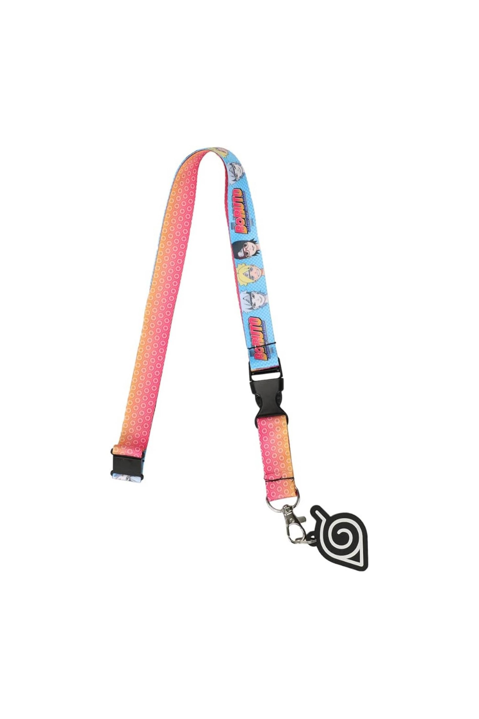 Best Boruto Apparel 4 Bioworld Boruto Konoha Village Symbol Pink And Yellow Lanyard