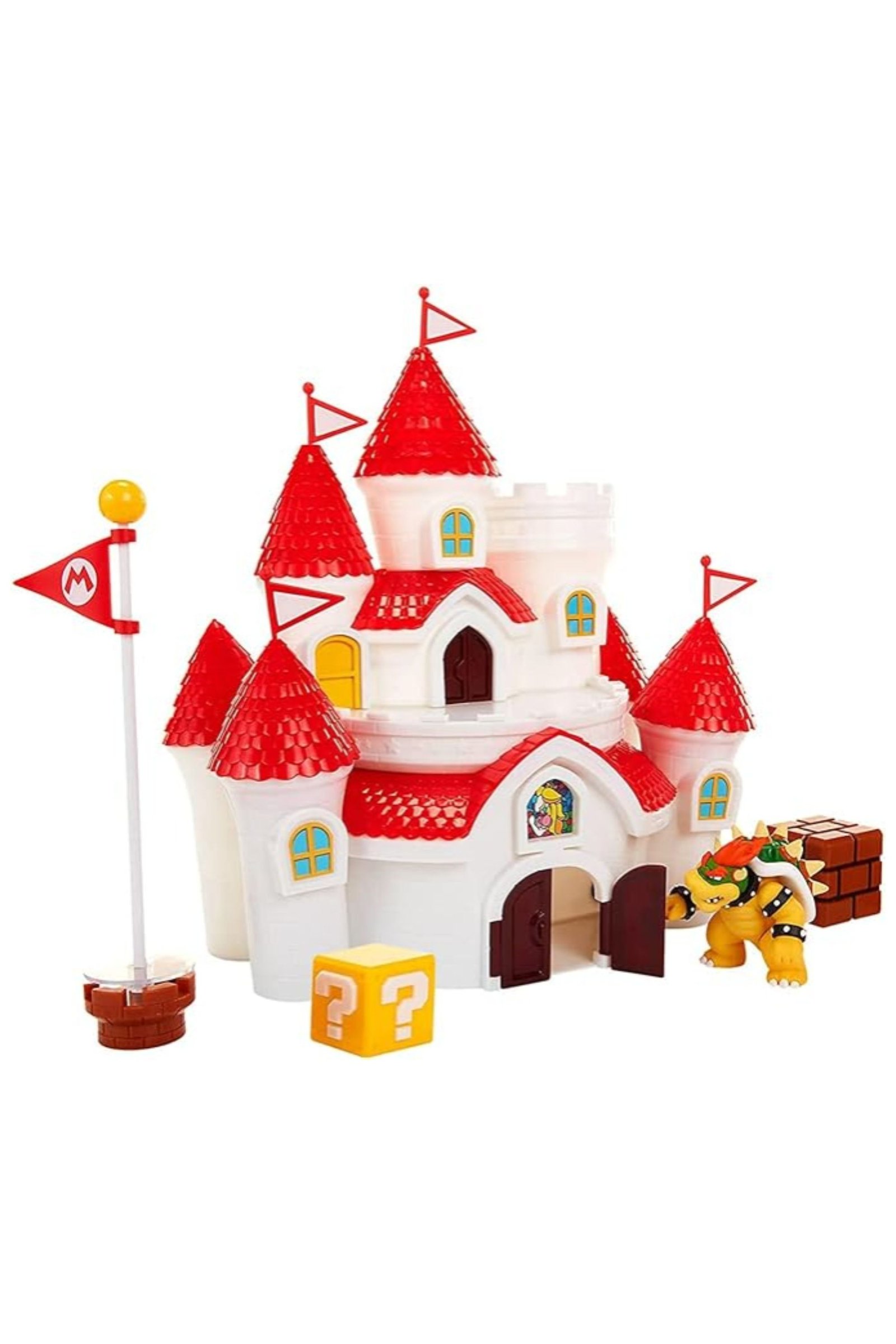 Best Princess Peach Toys And Figures 3 Super Mario Mushroom Kingdom Castle Playset