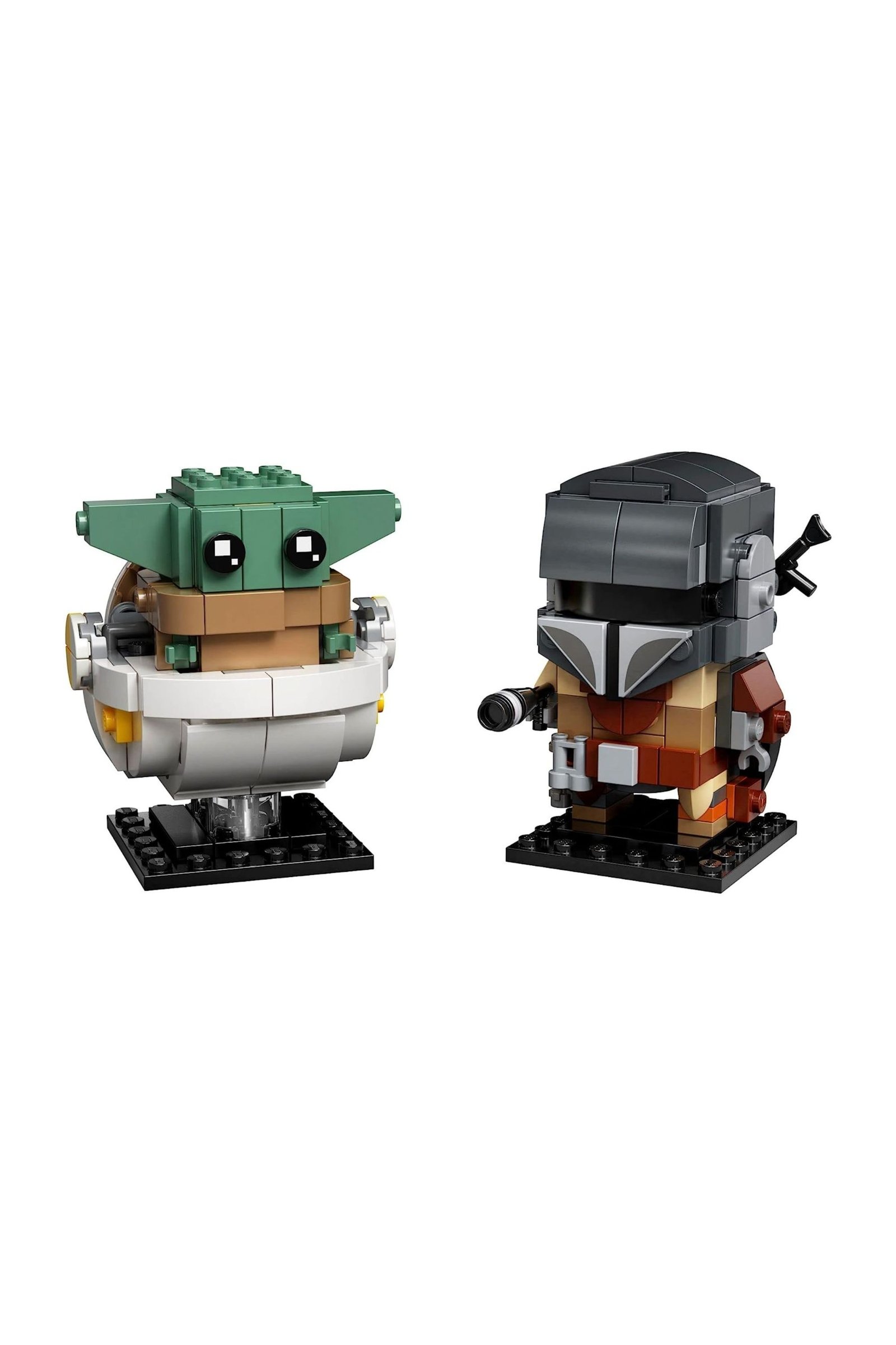 Best Star Wars Lego Sets 3 Brick Headz The Mandalorian and The Child