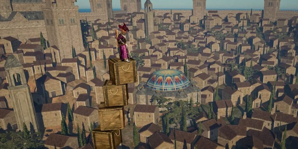 Baldur's Gate 3 Fan Gets Bored, Climbs Up 76 Crates In Act 3