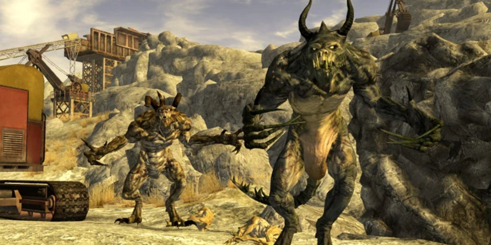 Deathclaws in Quarry Junction