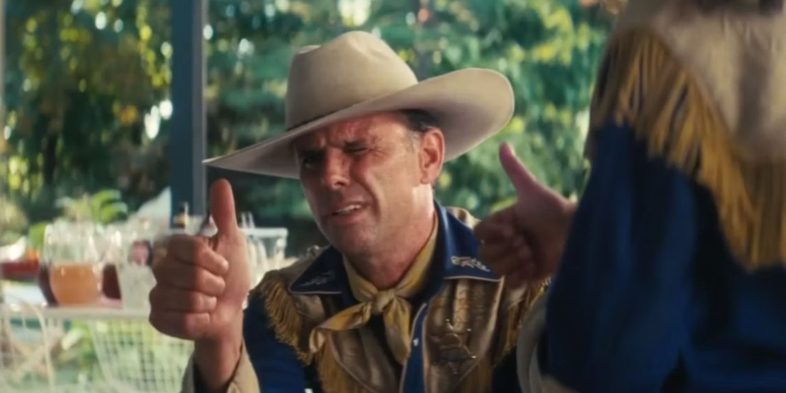 The Best Thing About The Fallout Show Is It's Canon 2 Fallout TV Show Cooper Howard Thumbs Up