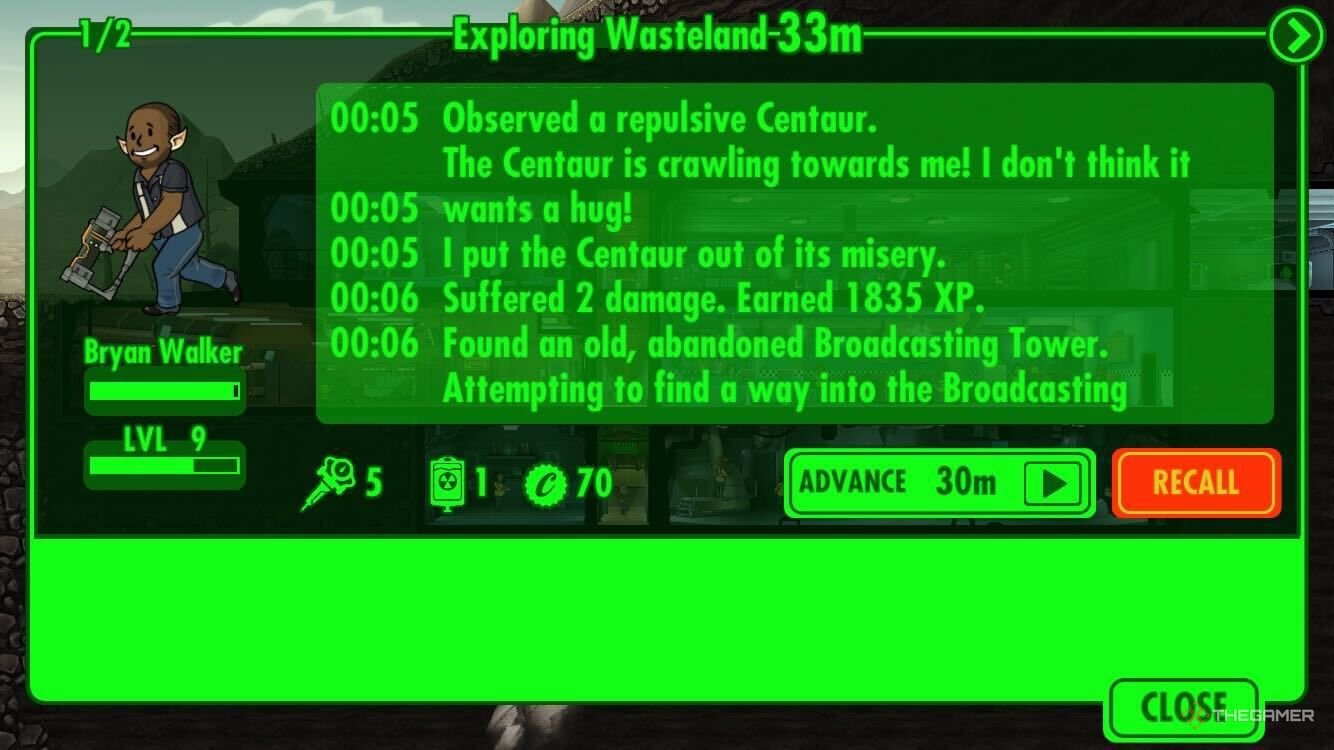 Tips And Tricks For Fallout Shelter 4 Fallout Shelter exploring the wasteland