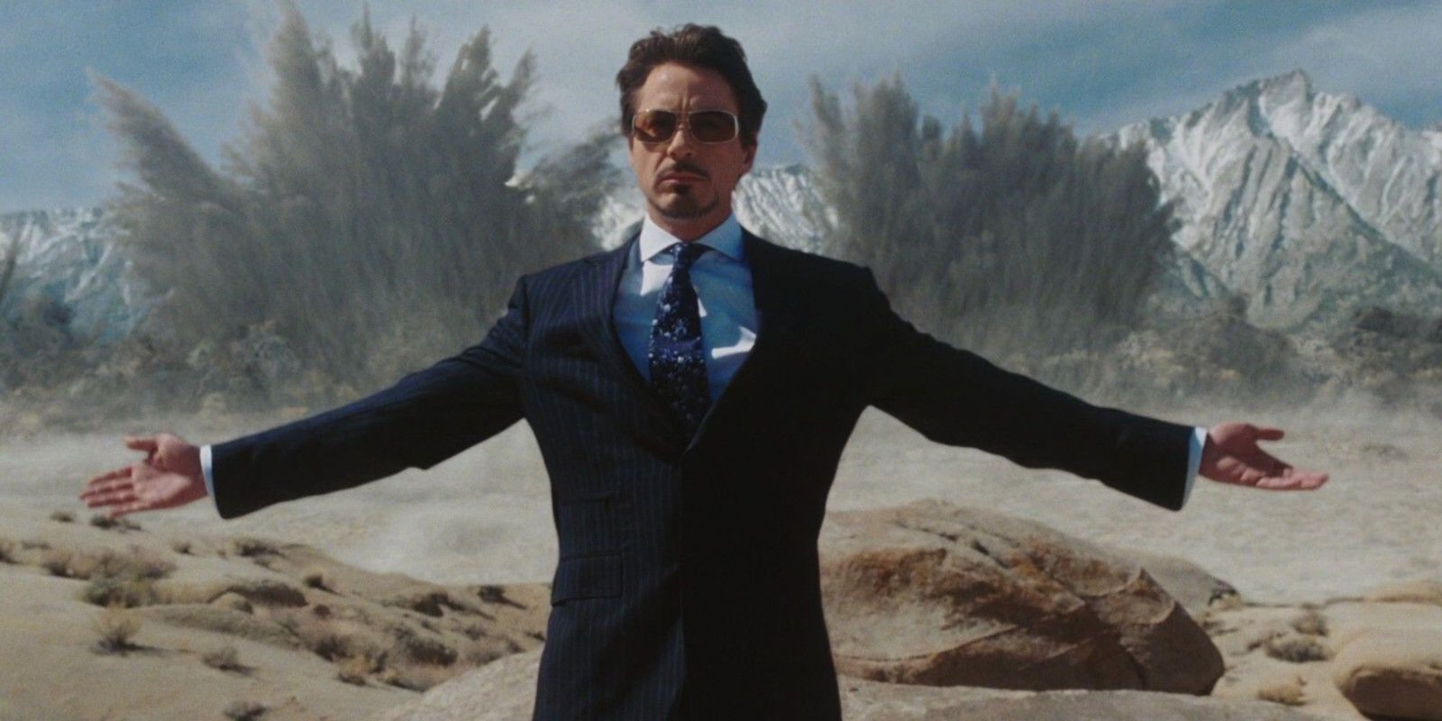 Tony Stark (Robert Downey Jr.) in Iron Man