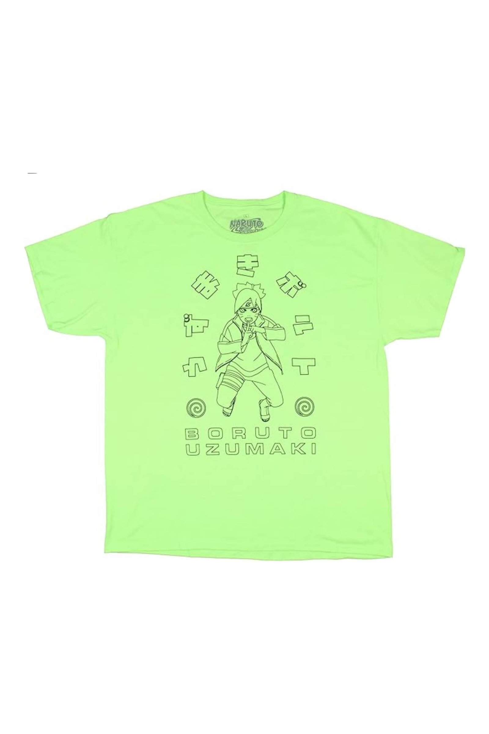 Best Boruto Apparel 1 Naruto Shippuden Men's Boruto Uzumaki Sketch Design