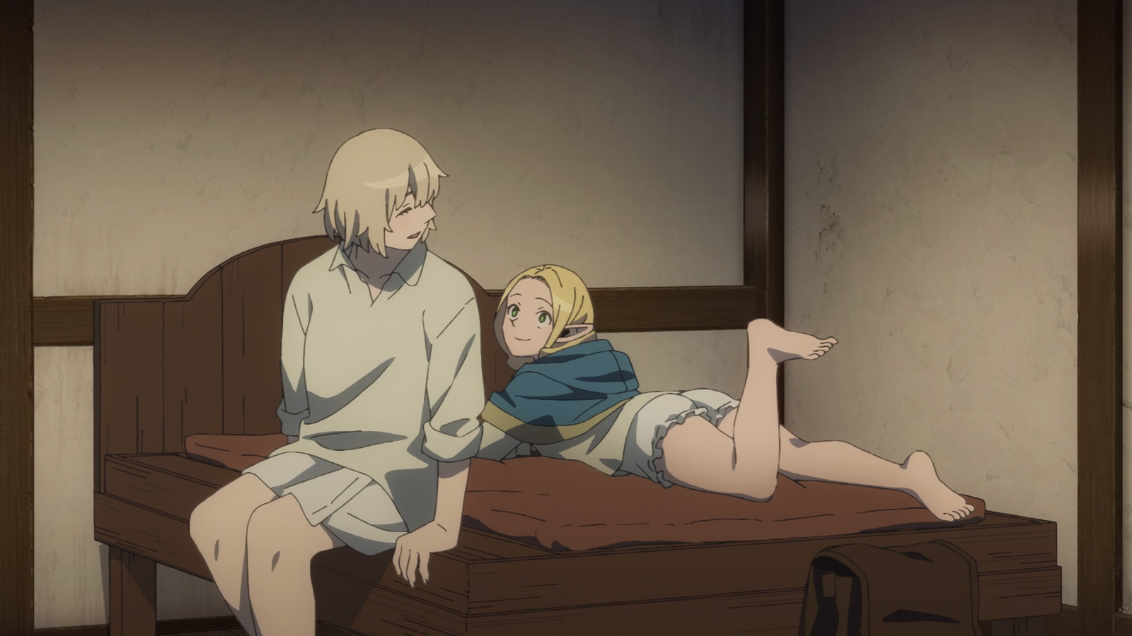 Dungeon Meshi Is Doing It For The Gays 2 Dungeon Meshi - Marcille and Falin in bed together