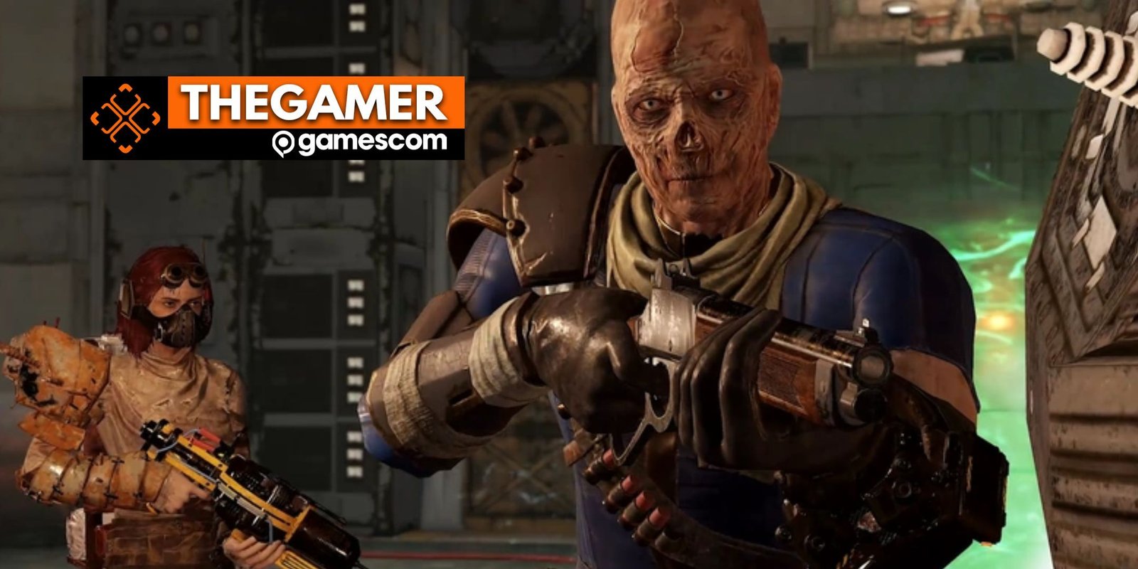 Fallout 76 Is Getting An MMO Dungeon And Four-Star Legendaries This December 1 A ghoul holding a gun in Fallout 76
