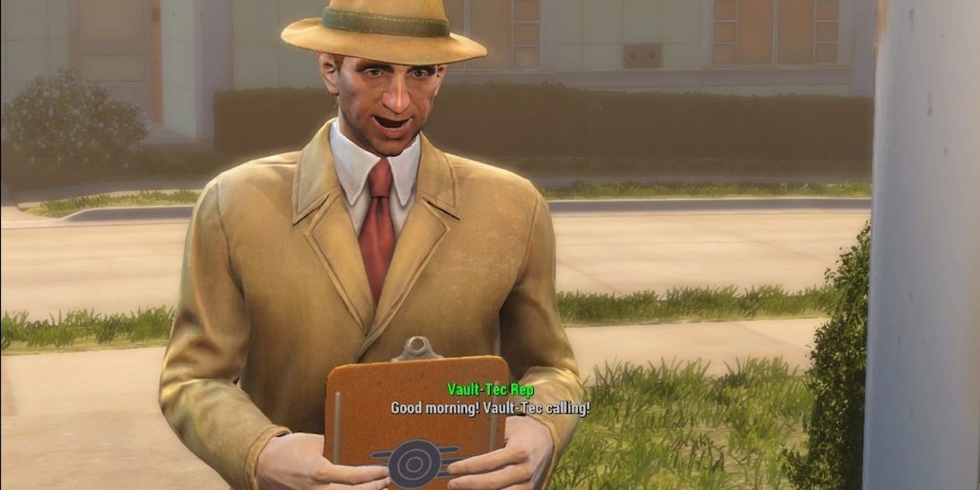 Fallout 4 Vault Tec Rep