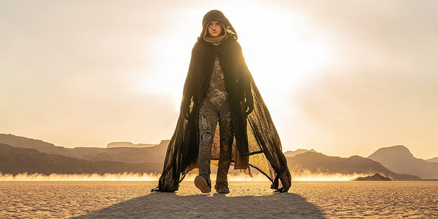 Part 2 Isn't A Sequel, It's A Second Act 1 paul atreides walking towards the camera in dune part two