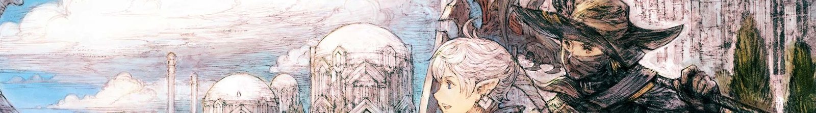FF14 alphinaud and reaper key artwork strip