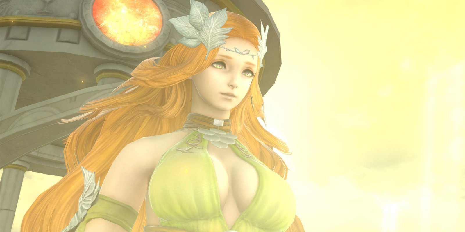 nophica, the matron, one of the twelve deities in eorzean faith