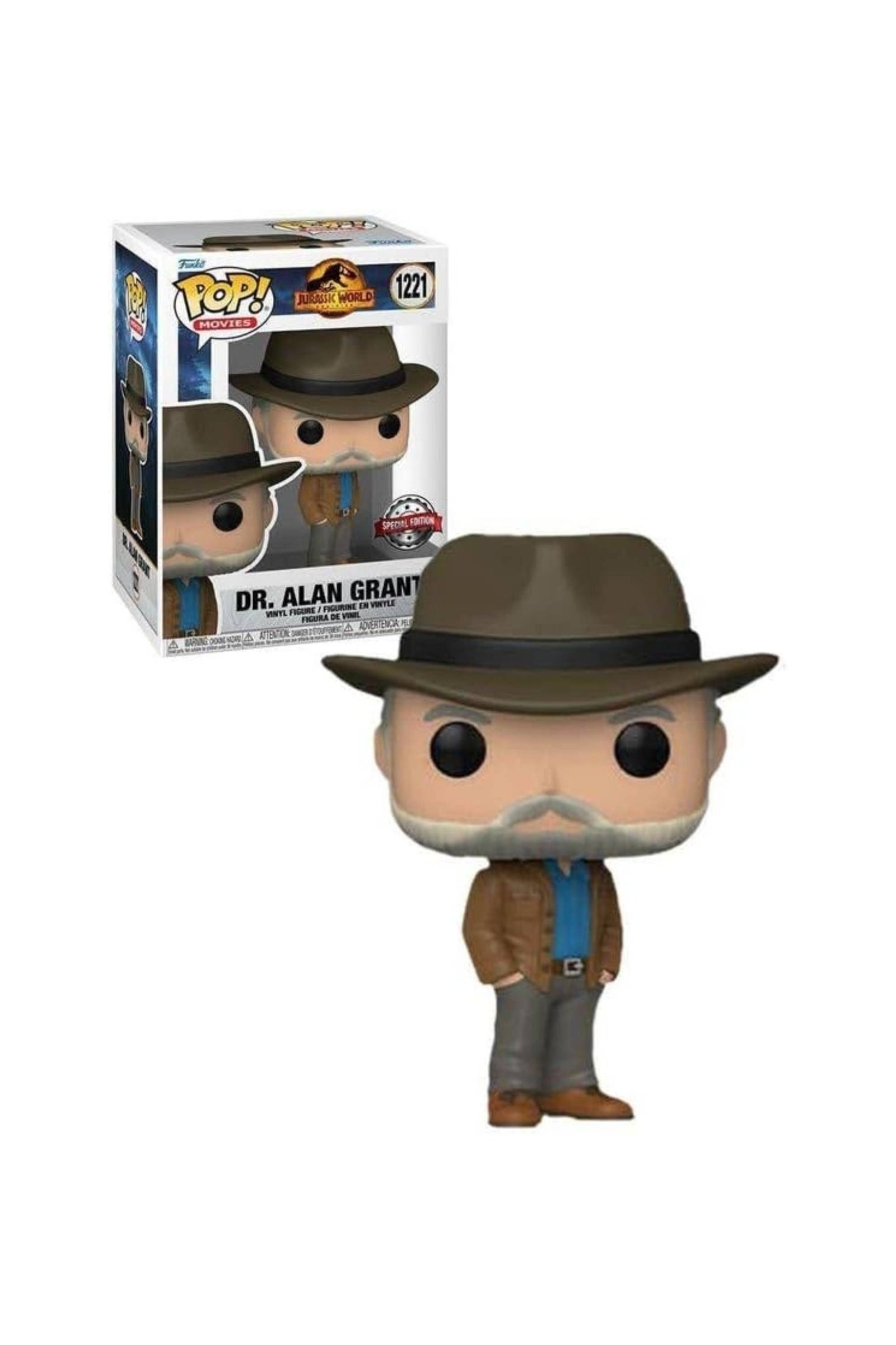 Best Jurassic Park Funko Pop! Figures Of 2024 4 Funko Pop! Movies: Jurassic World Dominion - Dr. Alan Grant